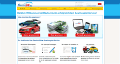 Desktop Screenshot of gewinn24.de